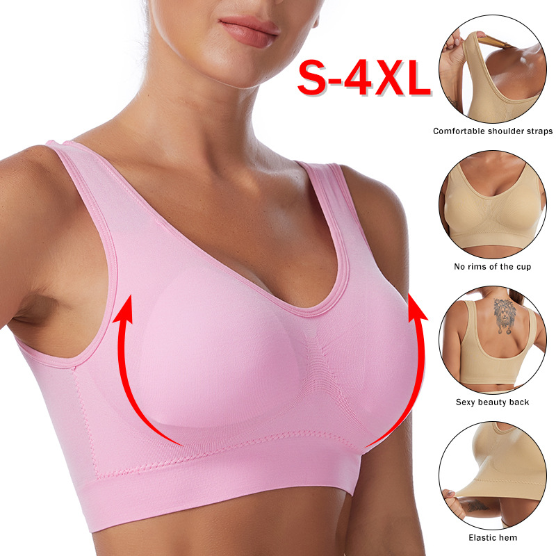 Wirefree Bra Comfort - Sexy Frauen Bh Plus Größe Nahtlose