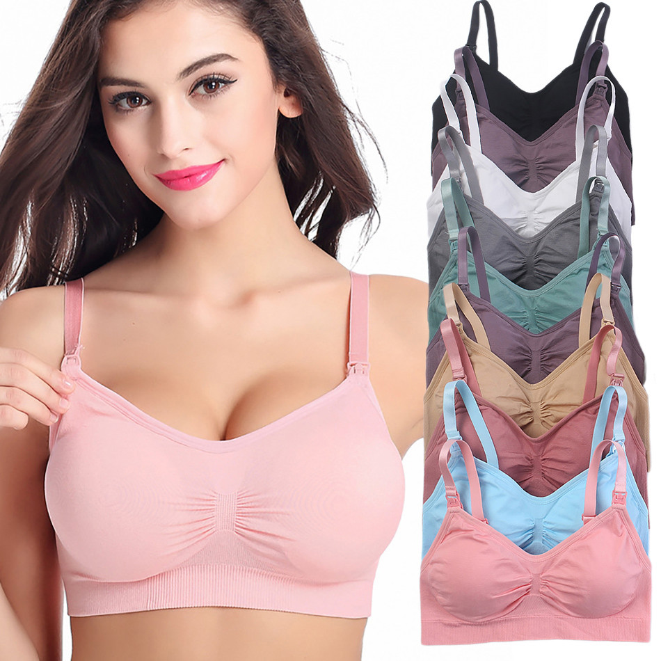 Sleep Bra Bralette - Atmungsaktive Mutterschaft Schwangere Bhs Komfort Stillen