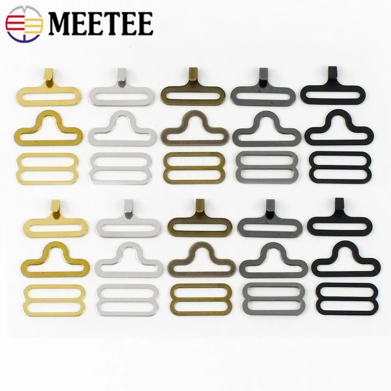 Nursing Bra Clip - 10/20/30/40/50 Sets 18mm Metall BH-Schnallen Gurtband
