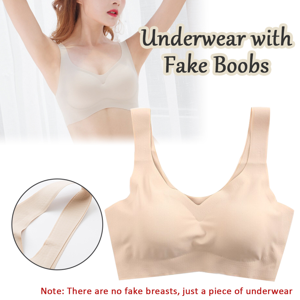Mastectomy Bra Pocket - BH Silikon Fake Chest Zubehör Mastektomie