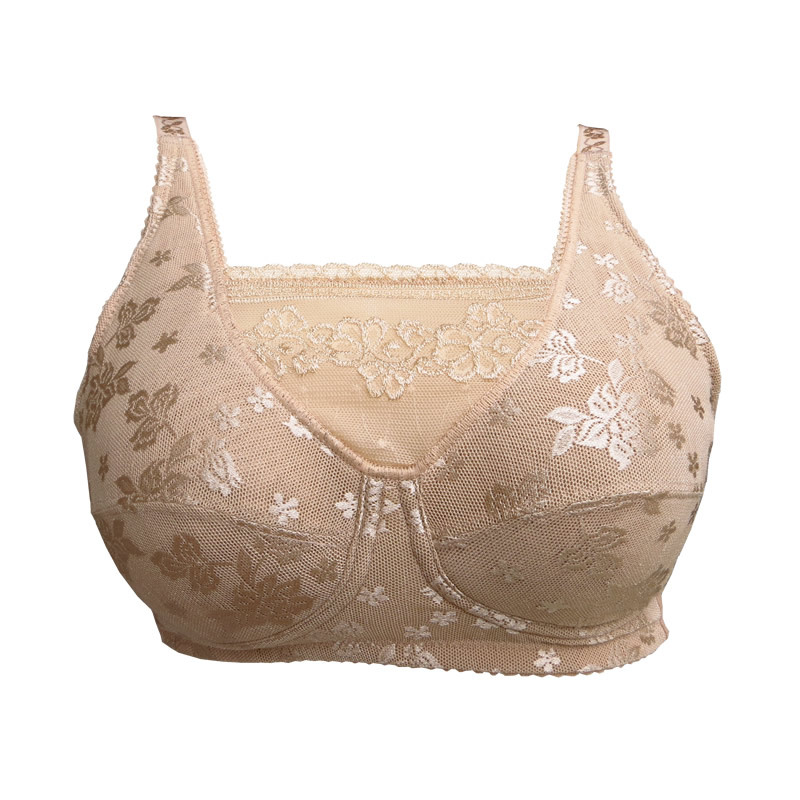 Mastectomy Bra Pocket - X9070 Mastektomie-BH, Röhrenoberteil, randlose Unterwäsche, gerafft,