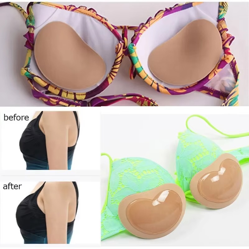 Underwire Bra Padded - Damen 2024 Dickeres Atmungsaktives Schwamm-BH-Pad Push-Up