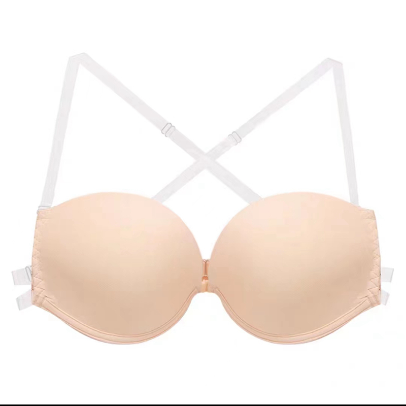 Convertible Bra Multiway - Rückenfreier Push-Up-BH mit Vorderverschluss, sexy Dessous,
