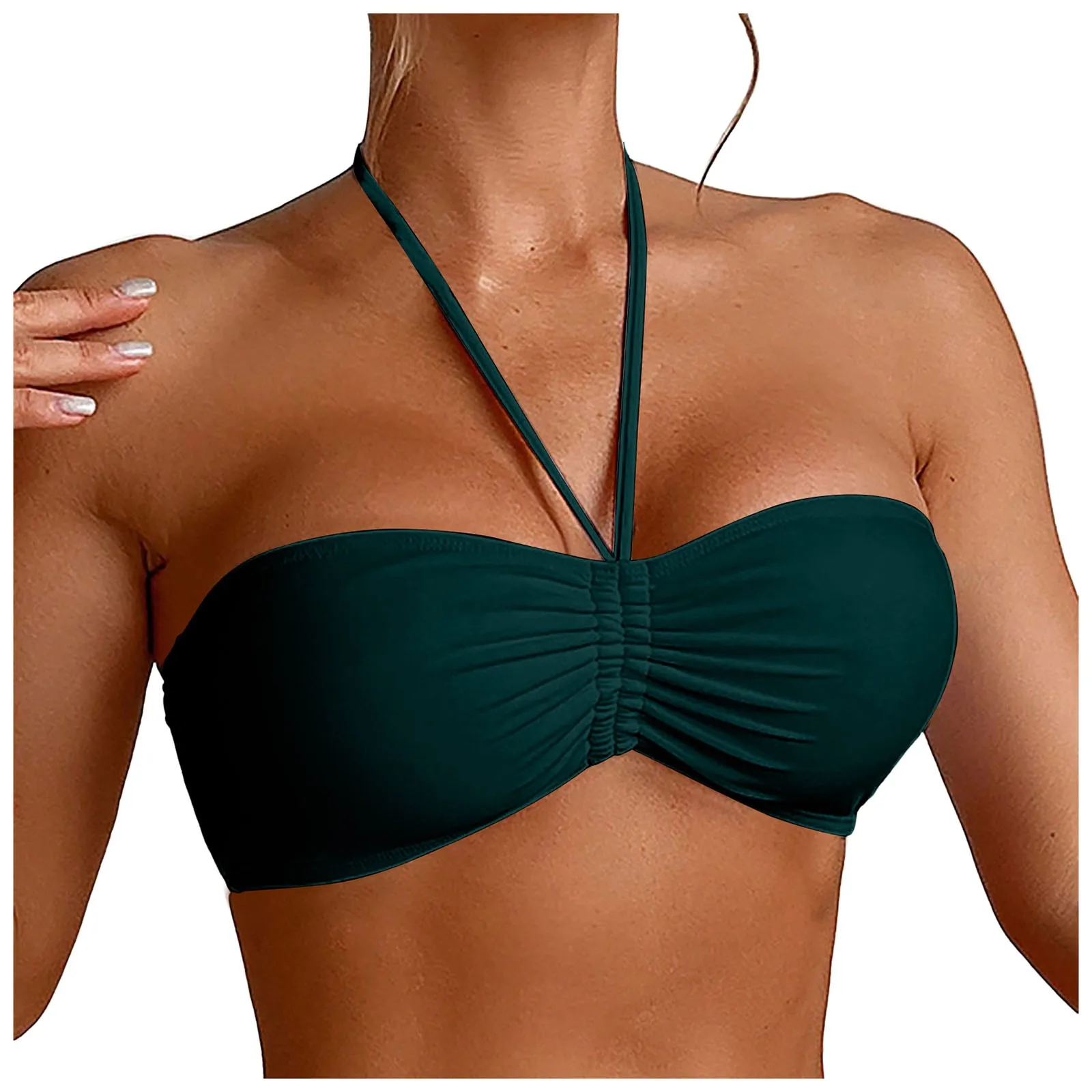 Underwire Bra Padded - Frauen Bügel Bikini Top Push Up