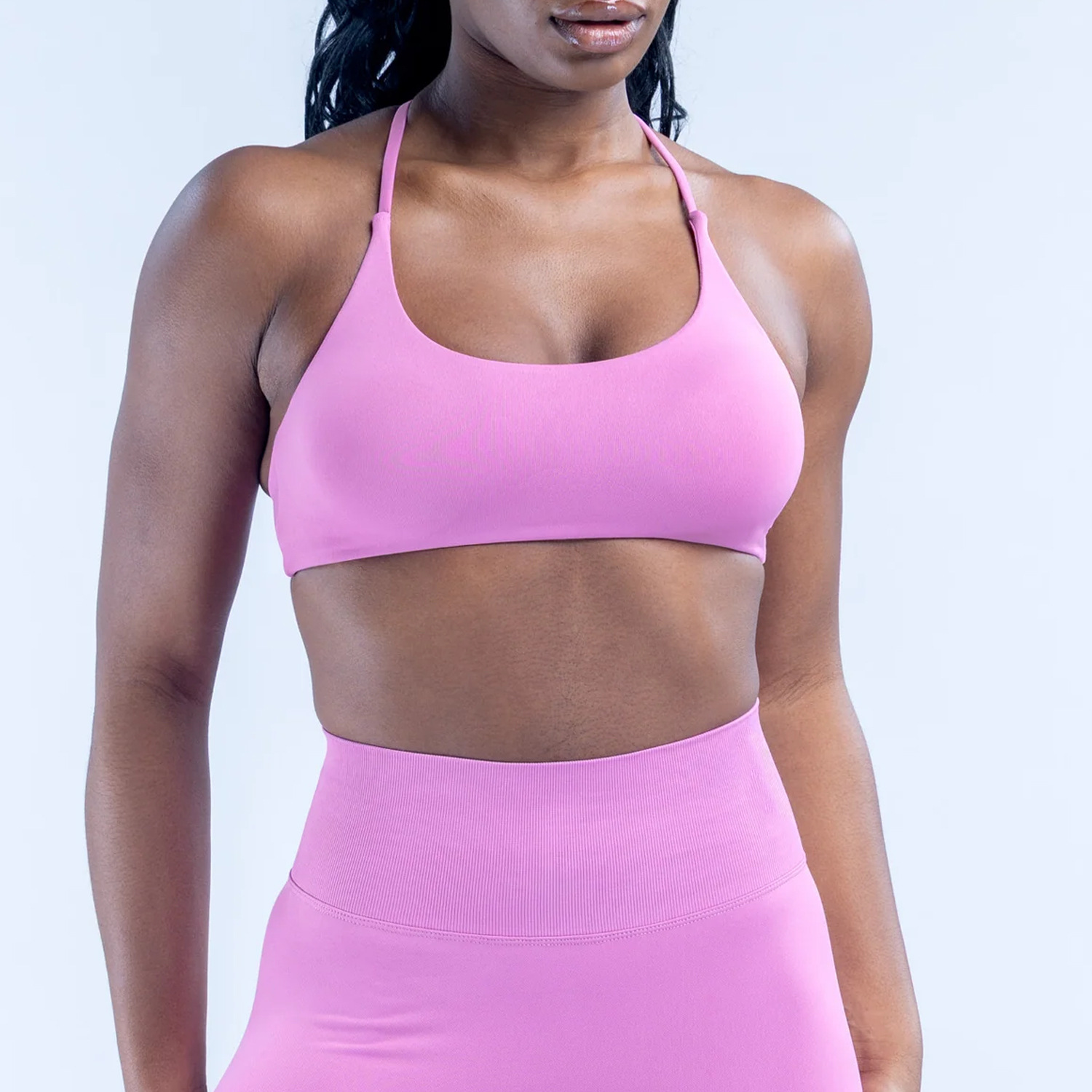 Sports Bra Racerback - LOGO Nahtloser Sport-BH mit Kreuzgurten, dünnen