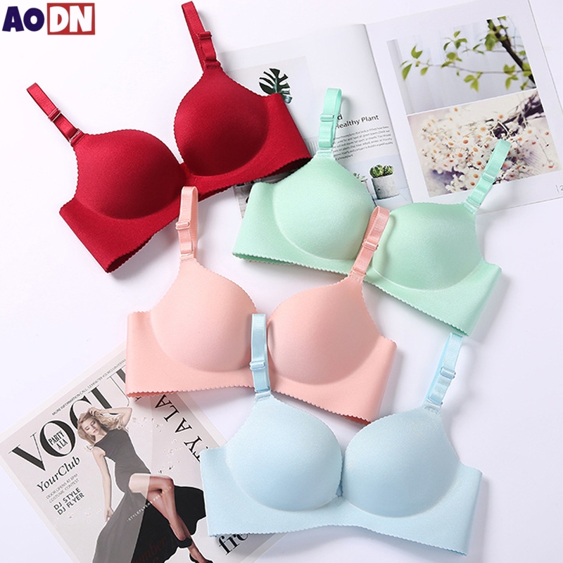 Sleep Bra Bralette - Damen-Bralette mit abnehmbaren Trägern, dünner, einteiliger,