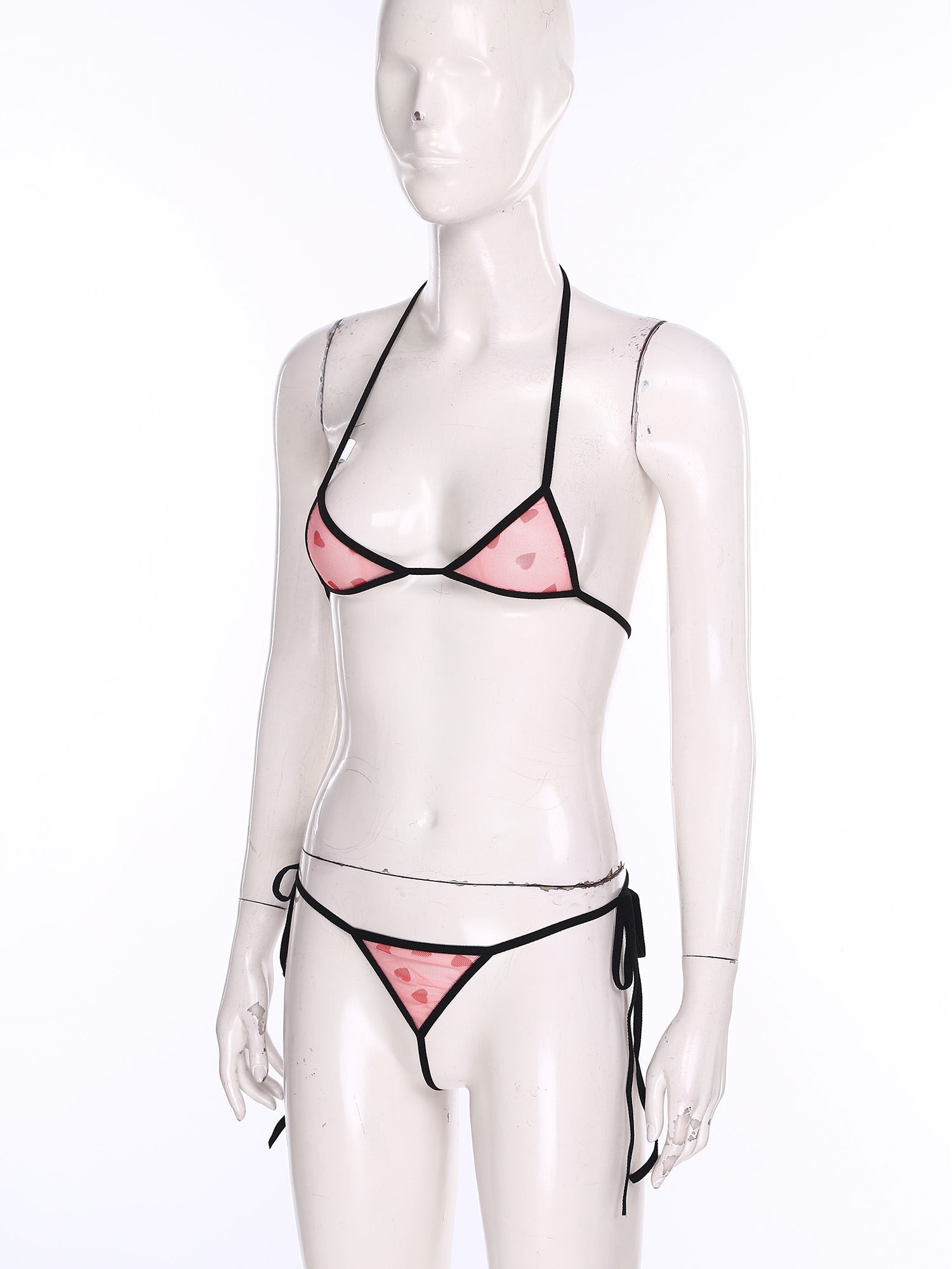 Damen Micro Mini Bikini Dessou – Sheer Bra Lace Bewertung und Preis
