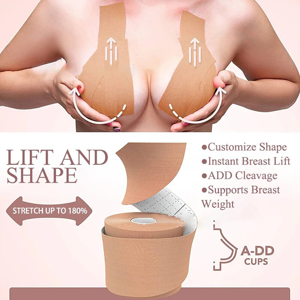 Unsichtbares Brustlifting-Tape – Backless Bra Sticky Bewertung und Preis