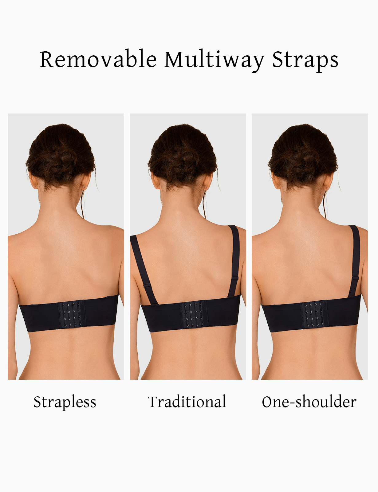 Neue Frauen Sexy Push-Up Bhs T – Convertible Bra Multiway Bewertung und Preis