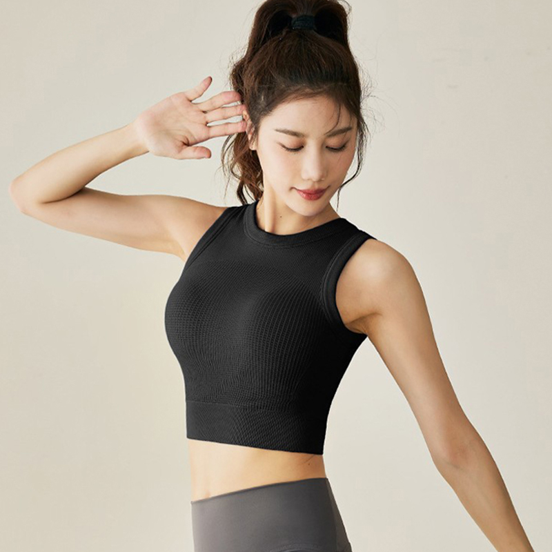 Bonbonfarbenes Yoga-Tanktop fü – T Shirt Bra Seamless Bewertung und Preis