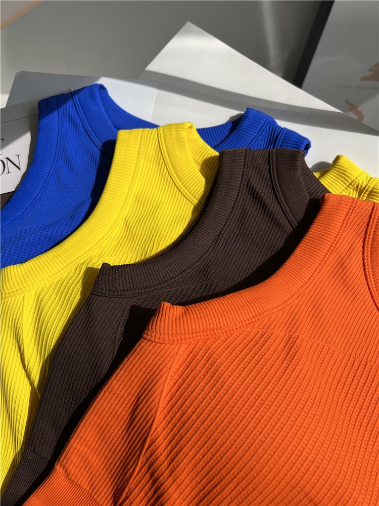 Bonbonfarbenes Yoga-Tanktop fü – T Shirt Bra Seamless Bewertung und Preis