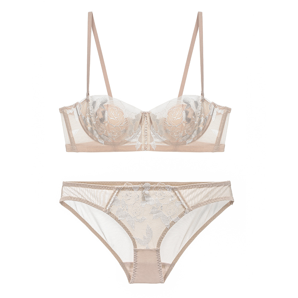 Purcoral Floral Rose Spitzen-B – Demi Bra Balconette Bewertung und Preis
