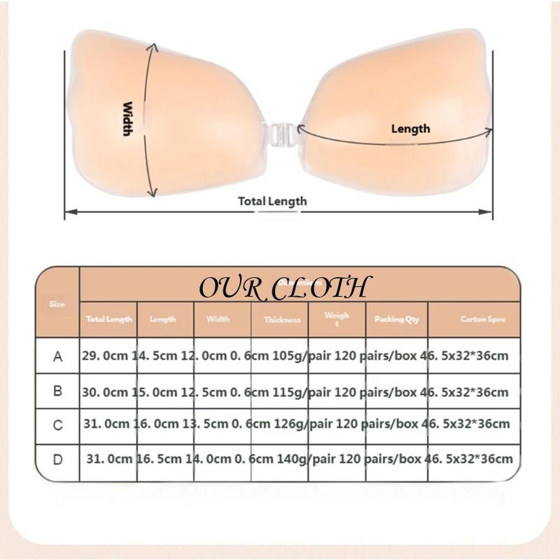 Klebe-BH, trägerlos, Stickys,  – Backless Bra Sticky Bewertung und Preis