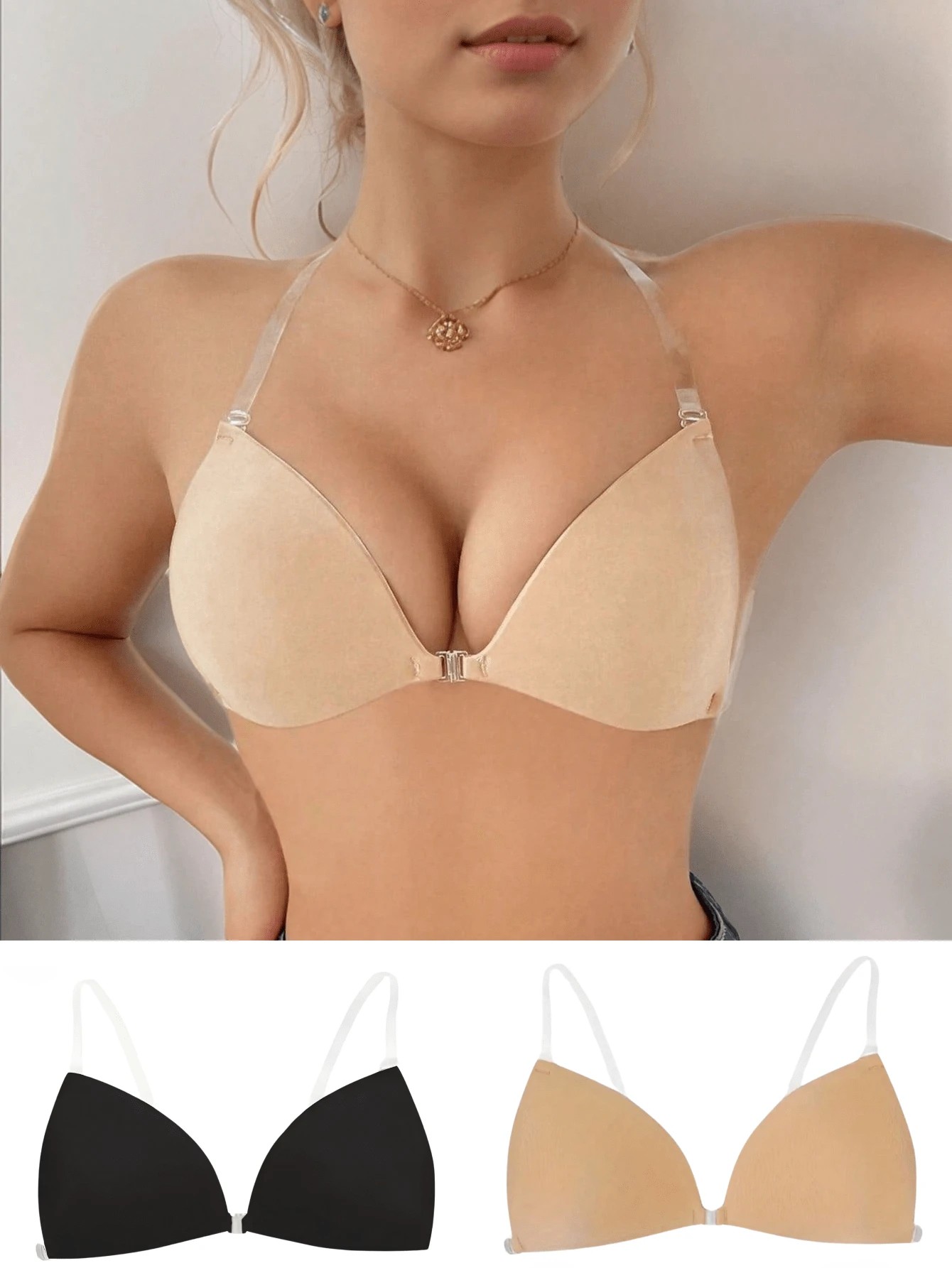 Klebriger BH für Frauen, rücke – Backless Bra Sticky Bewertung und Preis