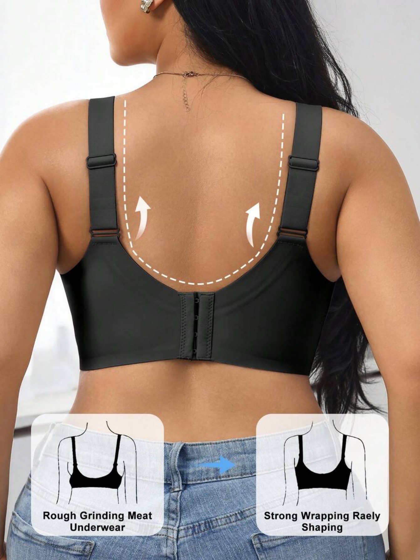 Sport-BH für Damen mit starkem – Wirefree Bra Comfort Bewertung und Preis