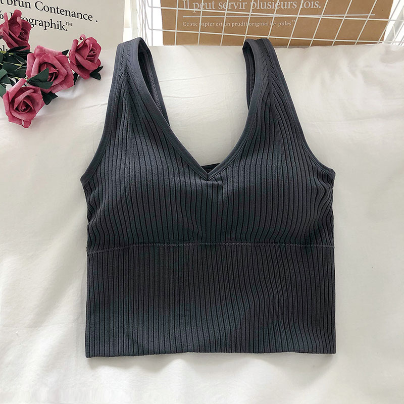 Frauen Tank Crop Tops Weiblich – T Shirt Bra Seamless Bewertung und Preis