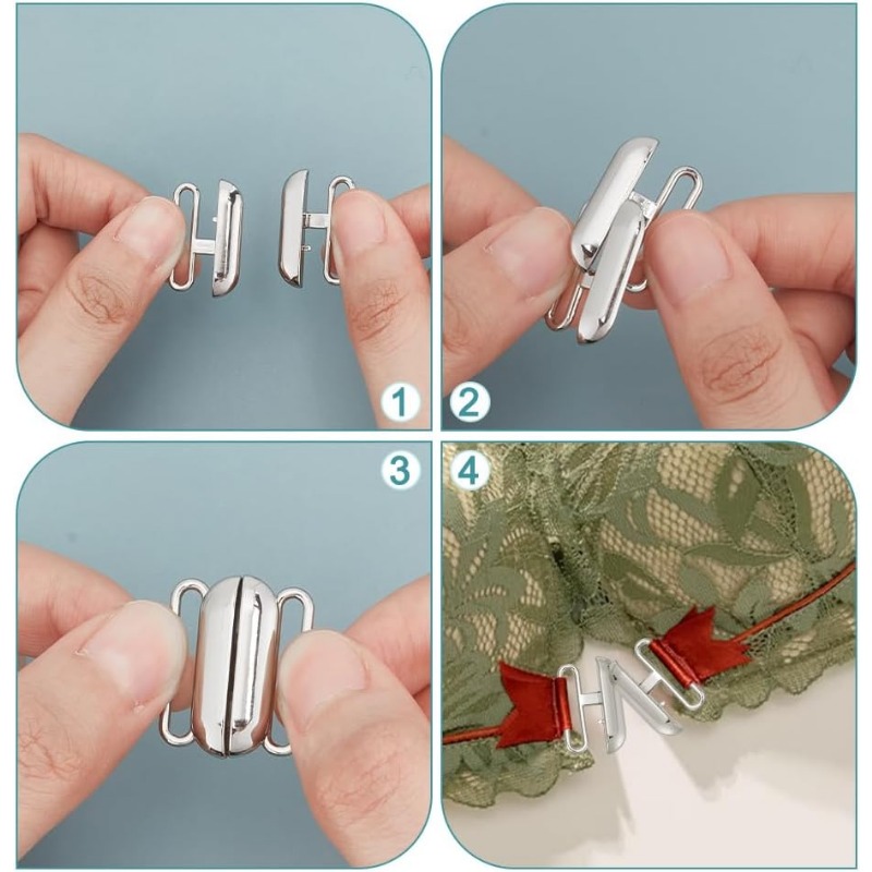 12 Sets 3 Farben Frontverschlu – Nursing Bra Clip Bewertung und Preis