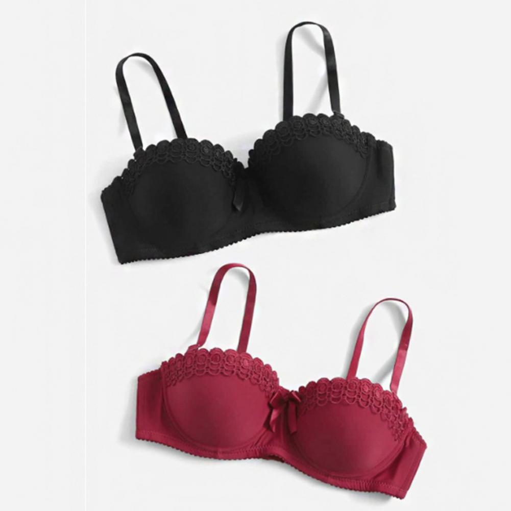 Nylon-BH, Spitzen-Bralettes fü – Demi Bra Balconette Bewertung und Preis