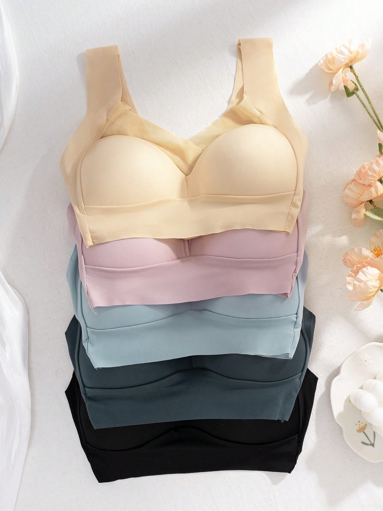 5 Stück Damen Nahtloser Eissei – Sleep Bra Bralette Bewertung und Preis
