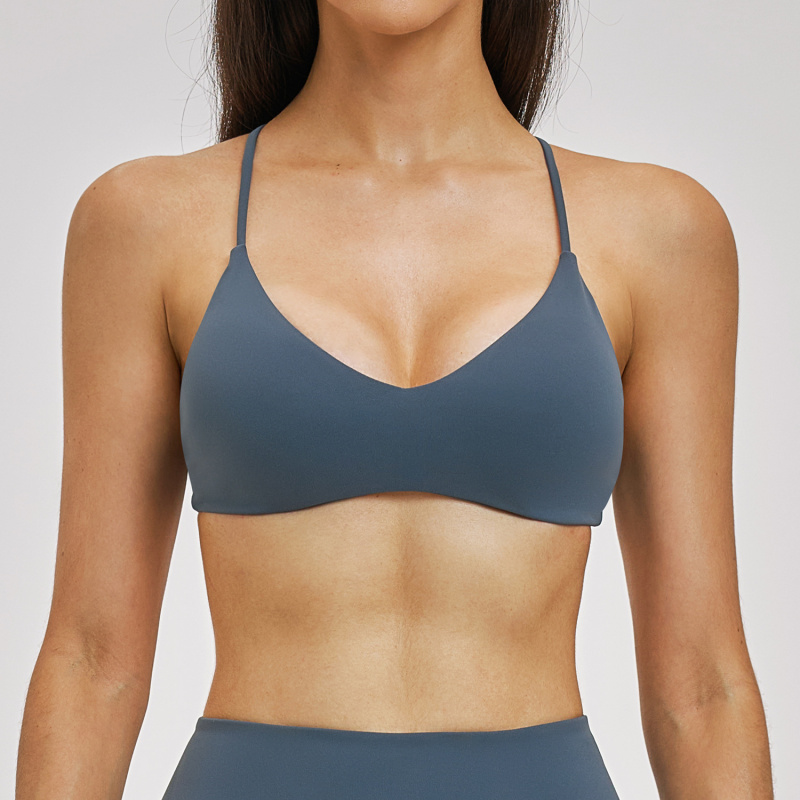 Rückenfreier Yoga-BH für Damen – Sports Bra Racerback Bewertung und Preis