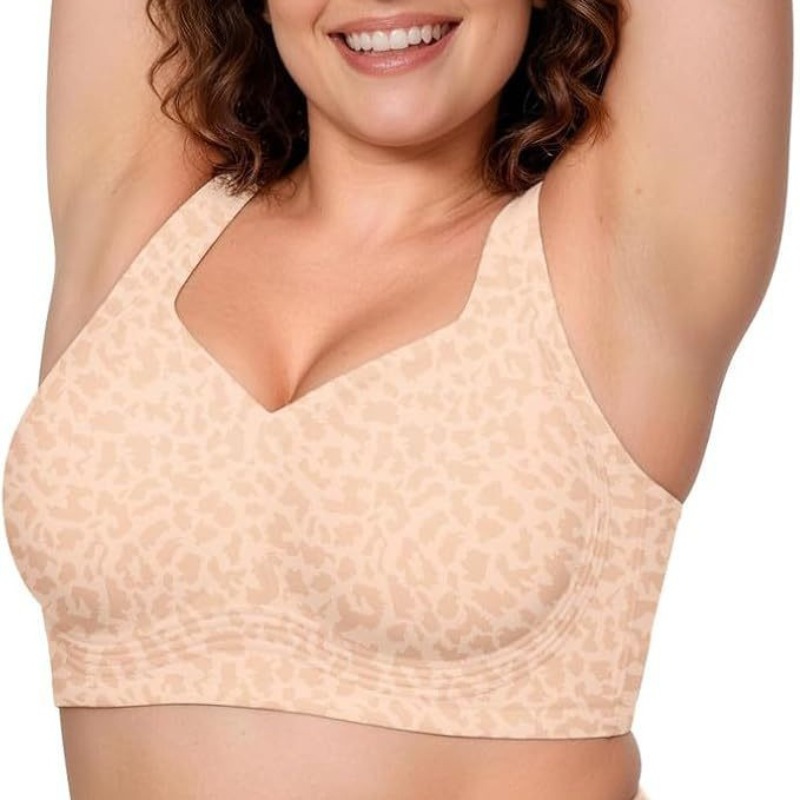 Leopard Jelly Bras No Underwir – Minimizer Bra Women Bewertung und Preis