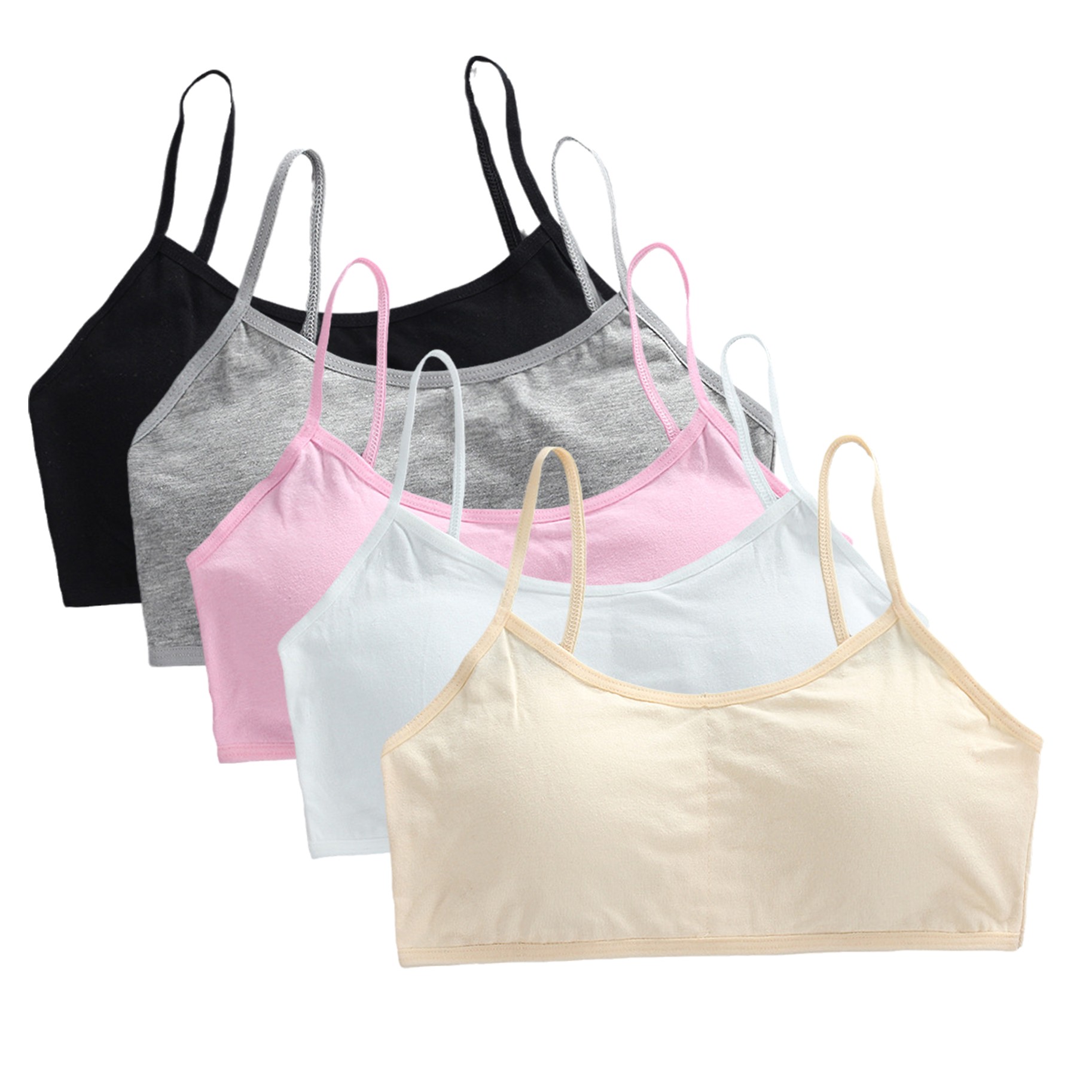 5 Stück Baumwoll-Trainings-Bra – Cotton Bra Everyday Bewertung und Preis