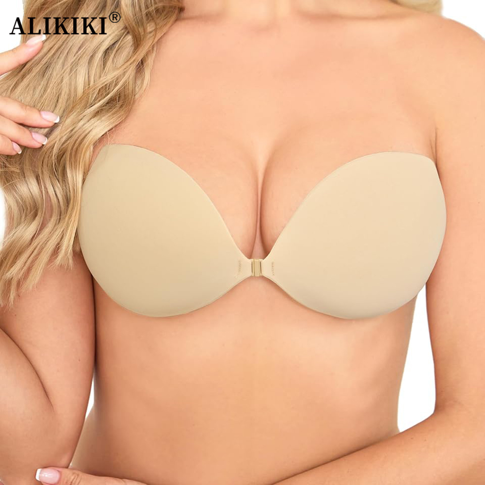 Push-up-Klebe-BH für Damen, un – Backless Bra Sticky Bewertung und Preis