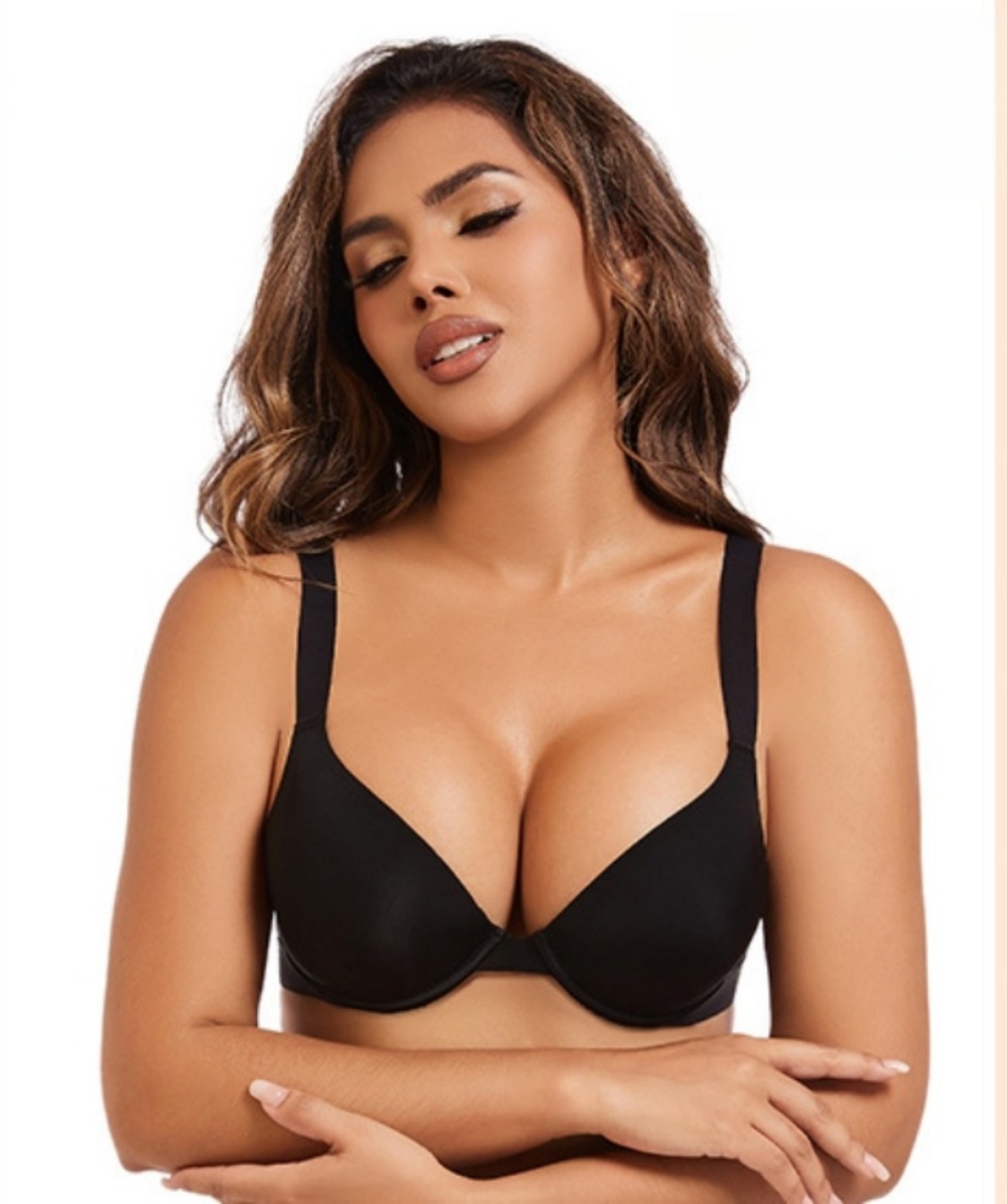 2025, Damen-Push-up-BH in Über – Demi Bra Balconette Bewertung und Preis