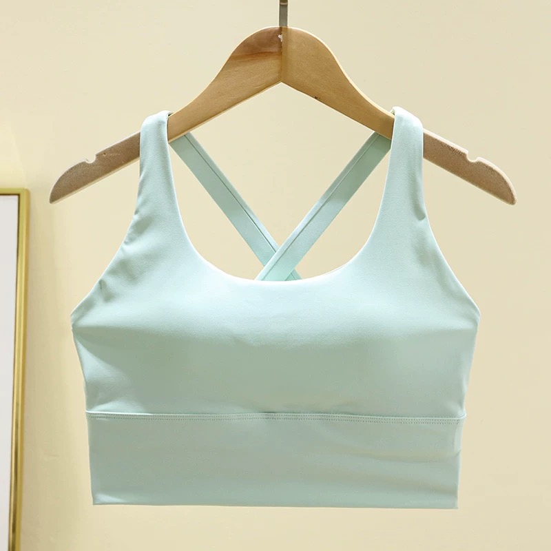 Stoßfester Lauf- und Yoga-BH – – Minimizer Bra Women Bewertung und Preis