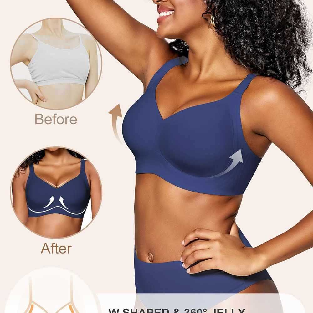 Nahtloser, bügellosen BH für D – Wirefree Bra Comfort Bewertung und Preis