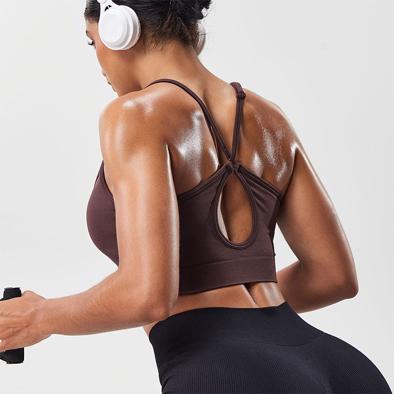 Damen Sport-BH mit Hohlrücken  – Sports Bra Racerback Bewertung und Preis