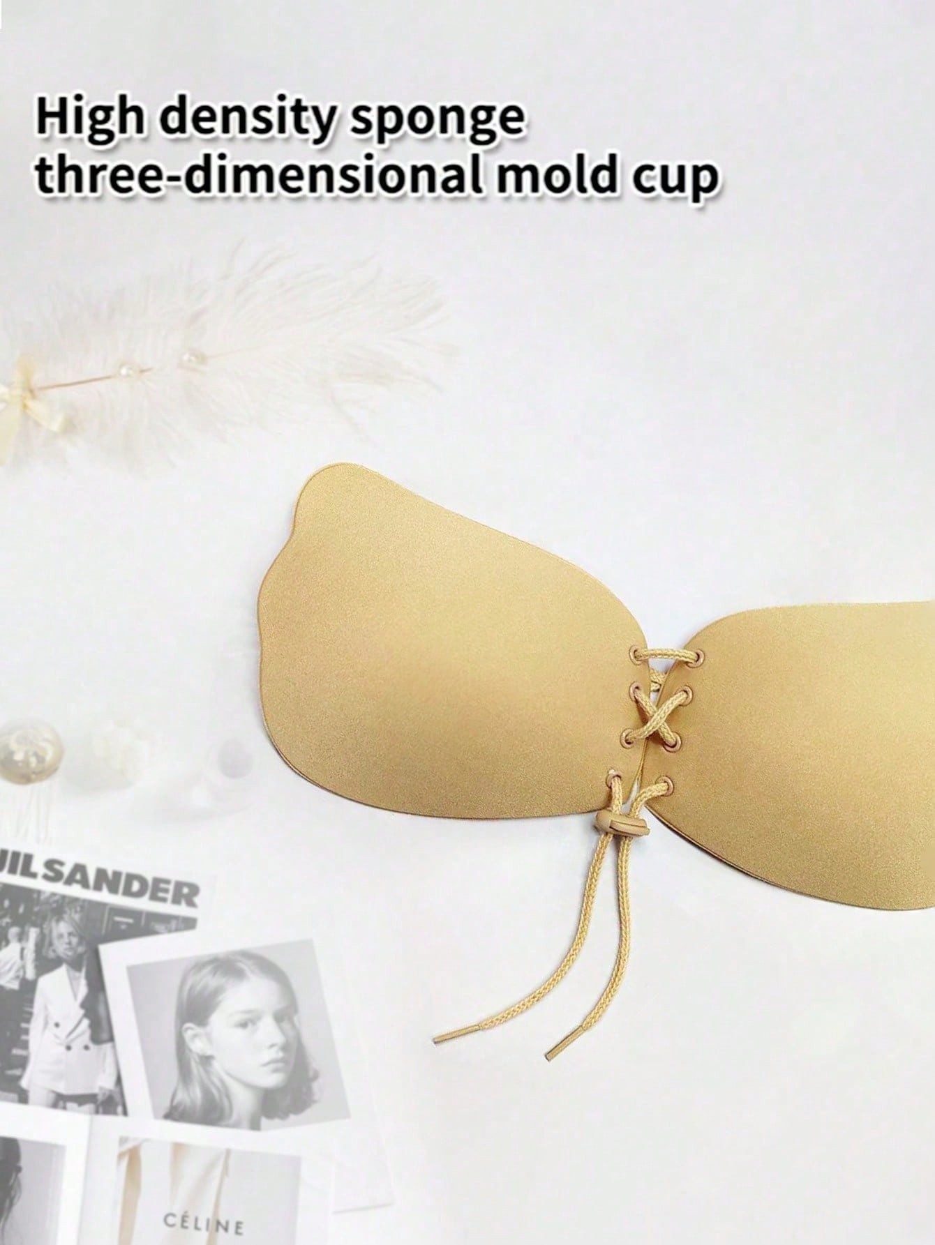 1-teiliger klebriger BH, rücke – Backless Bra Sticky Bewertung und Preis
