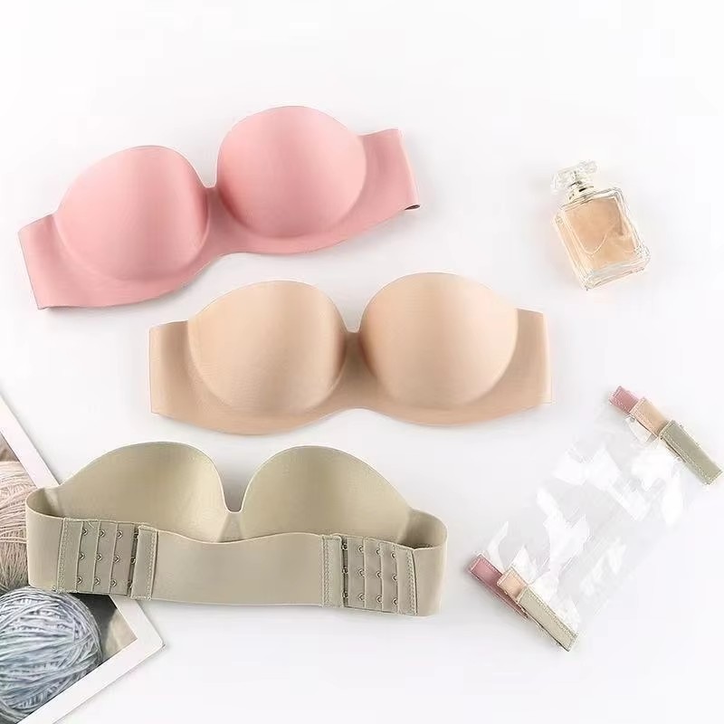 Sexy trägerloser Push-Up-BH fü – Cotton Bra Everyday Bewertung und Preis